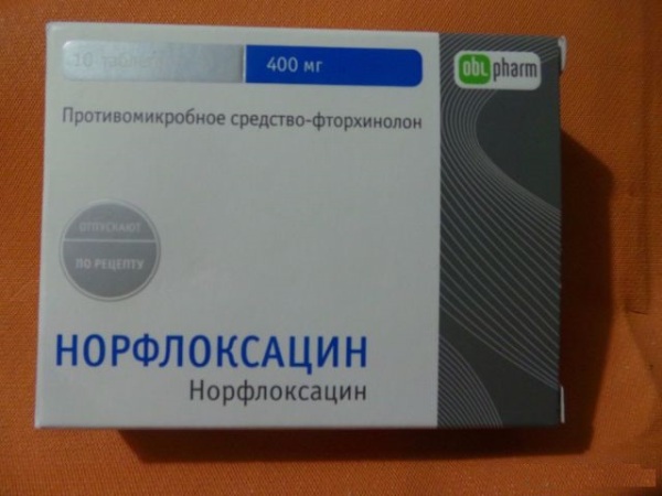 норфлоксацин - антибиотик при цистите