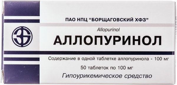 Аллопуринол - лекарство при воспалении почек